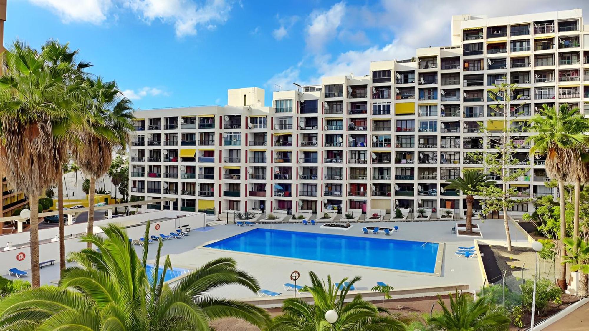Blanco&Azul - Comfortable Ocean View Apartment Next To The Beach Плая-де-лас-Америкас Экстерьер фото