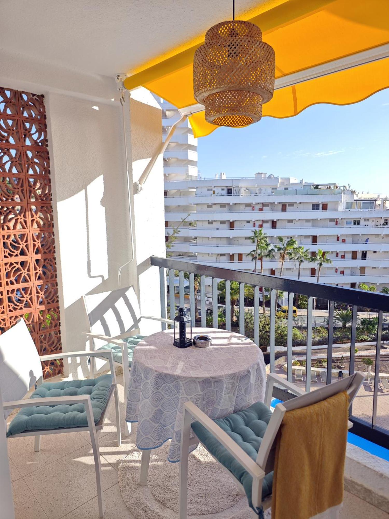 Blanco&Azul - Comfortable Ocean View Apartment Next To The Beach Плая-де-лас-Америкас Экстерьер фото